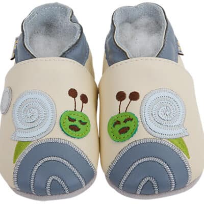 Chaussons bébé Lait et Miel Escargot