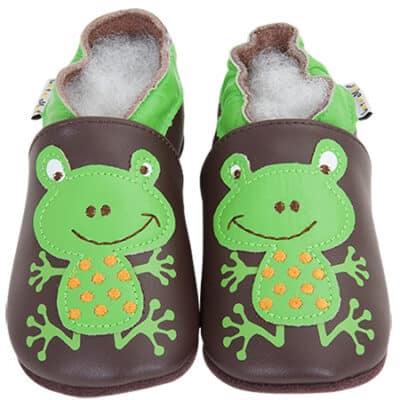 Chaussons bébé Lait et Miel Grenouille