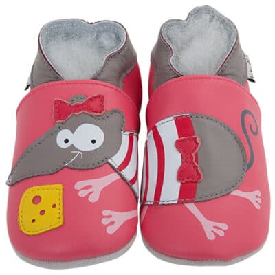 Chaussons bébé Lait et Miel Souris