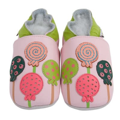 Chaussons bébé Lait et Miel Sucettes