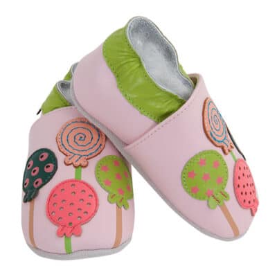 Chaussons bébé Lait et Miel Sucettes Coté