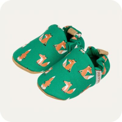Chaussons bébé coton Goupil